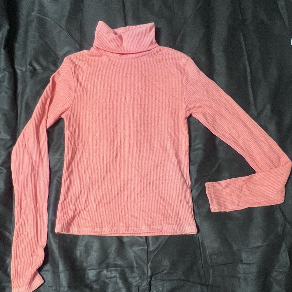 Women’s Pink Turtleneck Bodycon